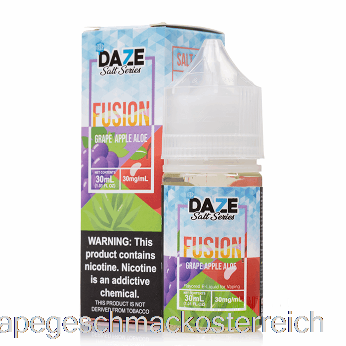 Iced Grape Apple Aloe – 7 Daze Fusion Salt – 30 Ml, 30 Mg Vape-Geschmack
